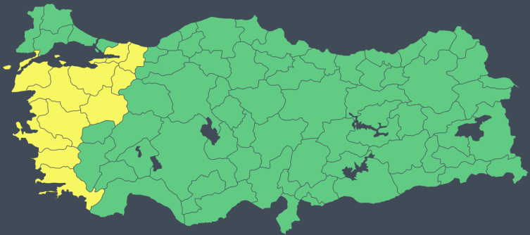 Meteorolojiden fırtına uyarısı